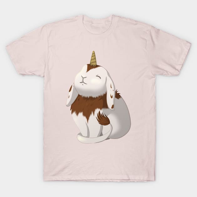 Happy Bunny T-Shirt by Anathar